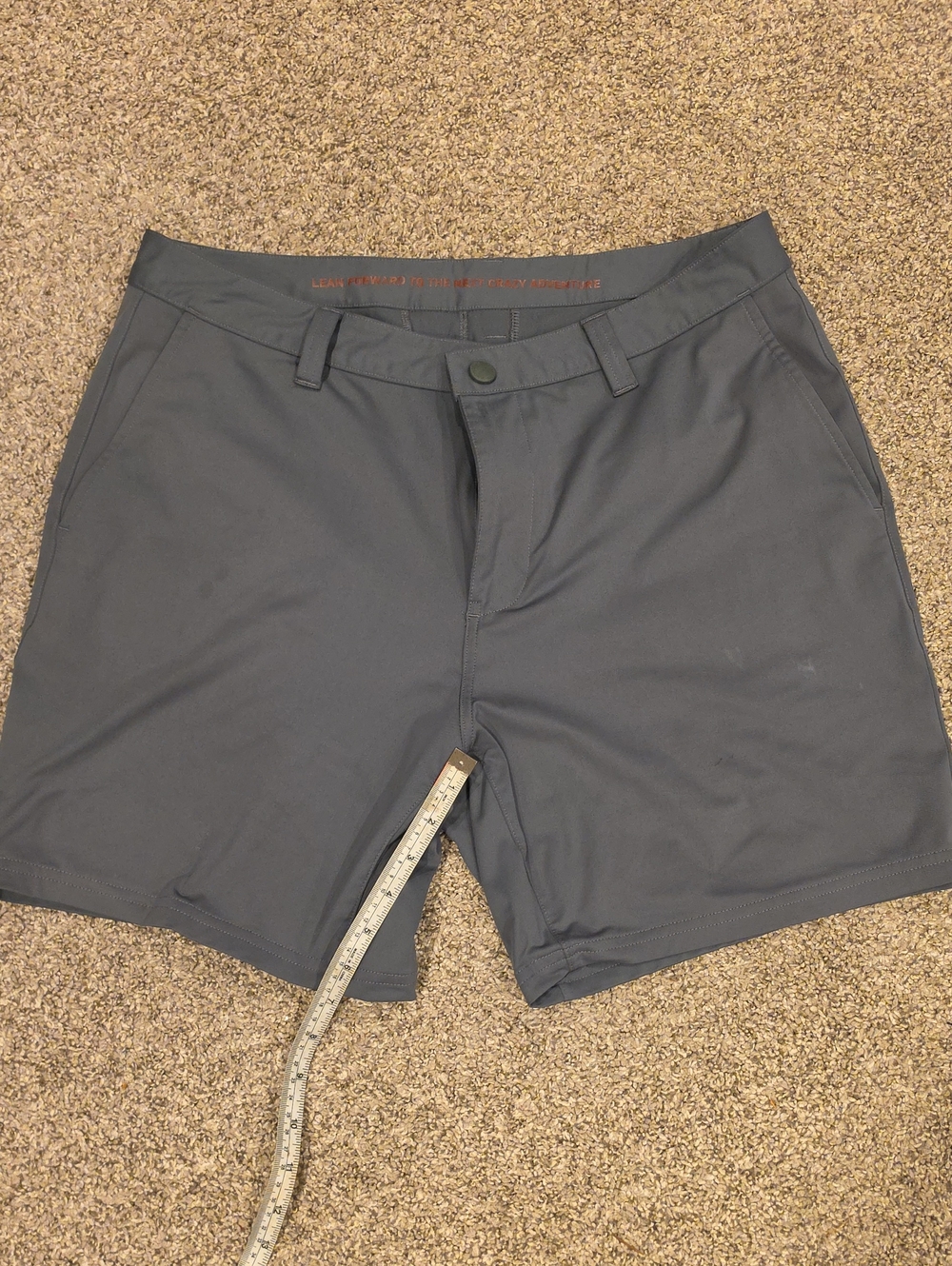 RHONE Men's Athletic Shorts - Charcoal